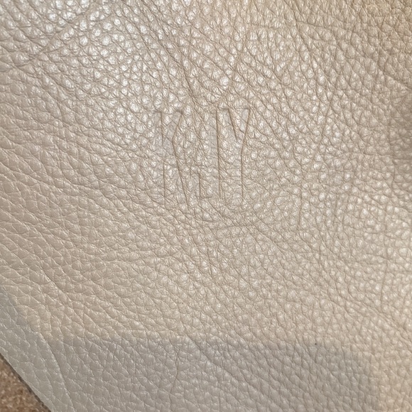 Madewell Gray Leather Tote (Large) - Picture 3 of 3